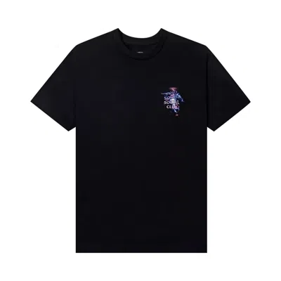 Pre-owned Anti Social Social Club Bolt From The Blue Tee 'black'