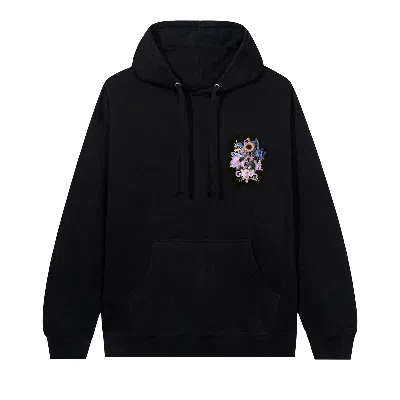 Pre-owned Anti Social Social Club Bouquet For The Old Days Hoodie 'black'