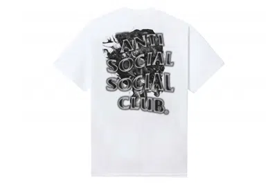 Pre-owned Anti Social Social Club Burnout Tee White