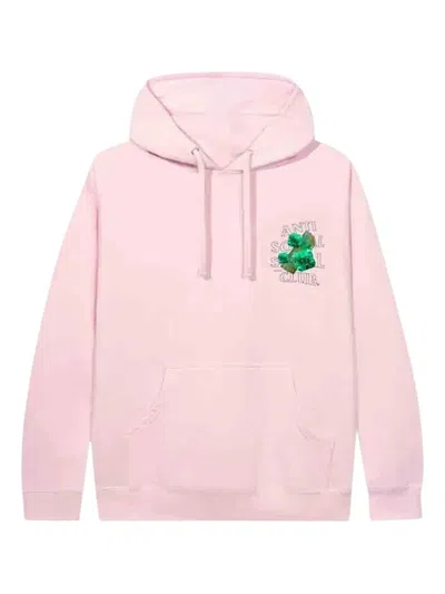 Anti Social Social Club Bussin Hoodie In Pink