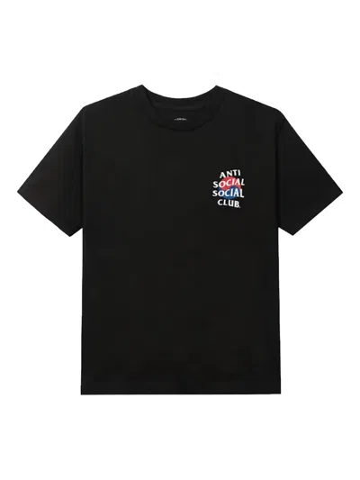 Anti Social Social Club Case Study Mugunghwa T-shirt In Black