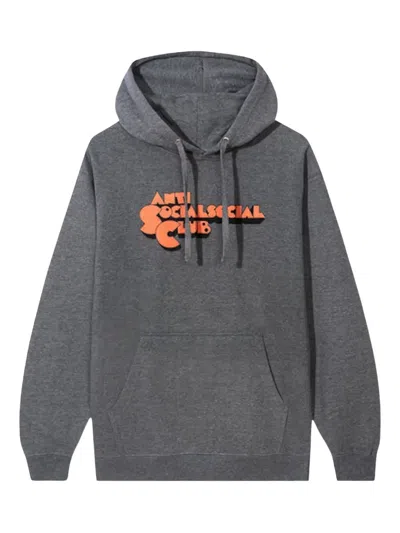 Anti Social Social Club Clamps Hoodie In Gray