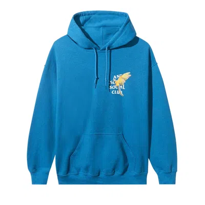 Pre-owned Anti Social Social Club Colombia Hoodie 'blue' | Men's Size M