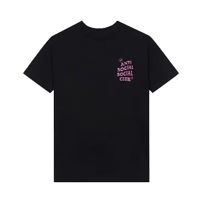 Pre-owned Anti Social Social Club Coral Crush T-shirt 'black'