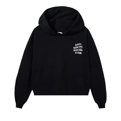 Pre-owned Anti Social Social Club Cozy Hoodie 'black' | Men's Size L