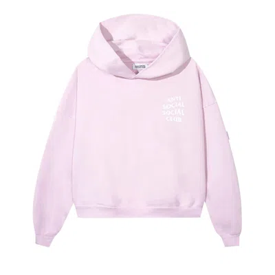 Pre-owned Anti Social Social Club Cozy Hoodie 'pale Pink' | Men's Size Xl