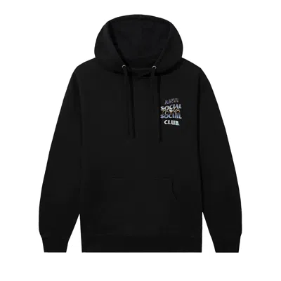 Pre-owned Anti Social Social Club Crawl To Me Hoodie 'black' | Men's Size M