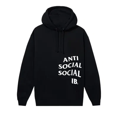 Pre-owned Anti Social Social Club Cut Off Logo Hoodie 'black' | Men's Size M