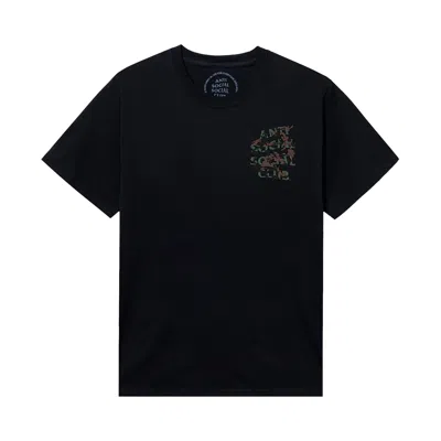 Pre-owned Anti Social Social Club Destroying My Mind Reflective Tee 'black' | Men's Size Xxl