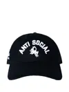 Anti Social Social Club Devil Cap In Black