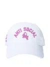 Anti Social Social Club Devil Cap In White