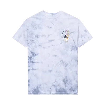 Pre-owned Anti Social Social Club Dissociative T-shirt 'grey Tie Dye'