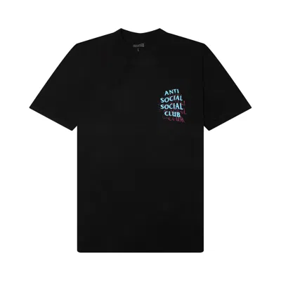 Pre-owned Anti Social Social Club Distressed T-shirt 'black' | Men's Size M