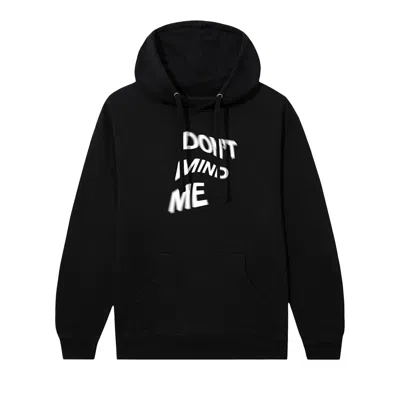 Pre-owned Anti Social Social Club Don't Mind Me Hoodie 'black' | Men's Size L