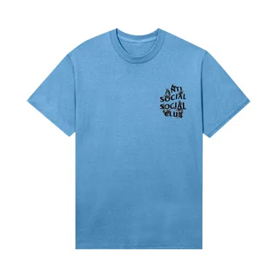Pre-owned Anti Social Social Club Dramatic Tee 'blue' | Men's Size S