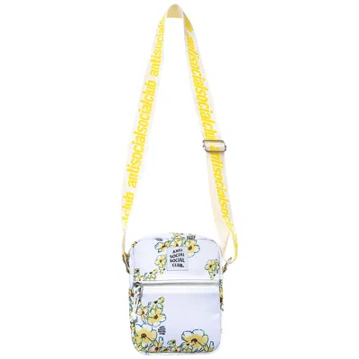 Pre-owned Anti Social Social Club Draw Conclusions Side Bag 'white'