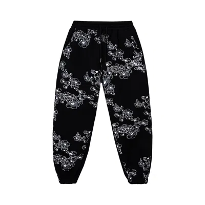 Pre-owned Anti Social Social Club Draw Conclusions Sweatpant 'black' | Men's Size M