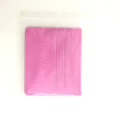 Pre-owned Anti Social Social Club Ds Assc Pink Rich Cardholder Wallet Supreme Cpfm Bape Kith