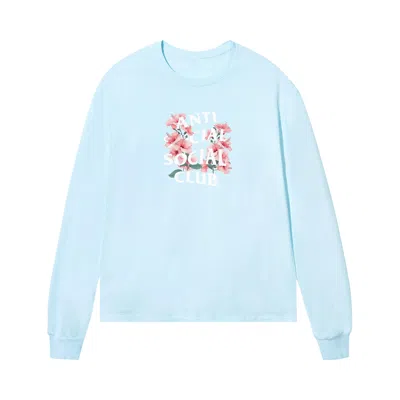 Pre-owned Anti Social Social Club Eternity Long-sleeve 'blue' | Men's Size Xl