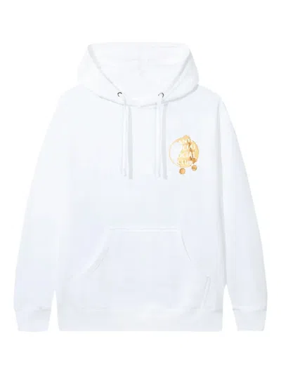 Anti Social Social Club Every Morning Every Time Hoodie In White
