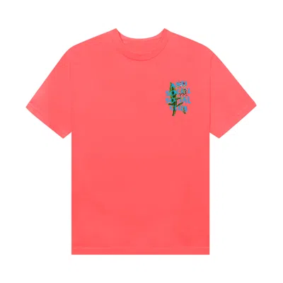 Pre-owned Anti Social Social Club Fiddleneck Tee 'candy Pink'