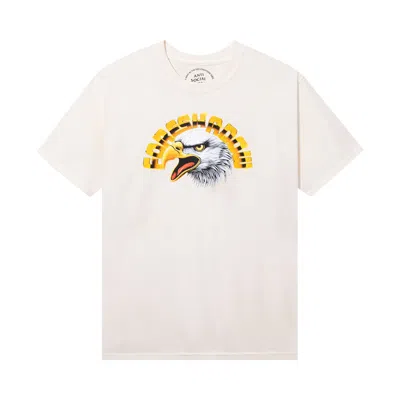 Pre-owned Anti Social Social Club Foreshadow Tee 'natural' | Cream | Men's Size Xl