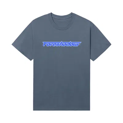 Pre-owned Anti Social Social Club Foreshadow Tee 'washed Blue'