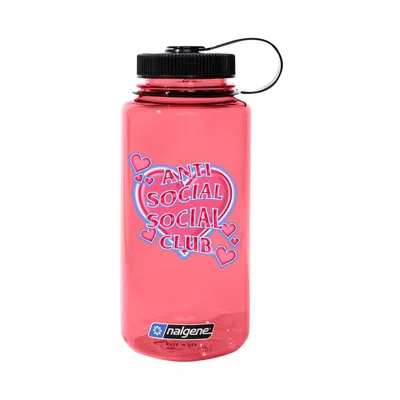 Pre-owned Anti Social Social Club Gelasius Nalgene 'pomegranate' | Orange | Men's Size Onesize