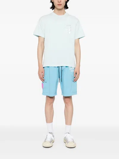 Anti Social Social Club Get Weird Hologram T-shirt In Blue