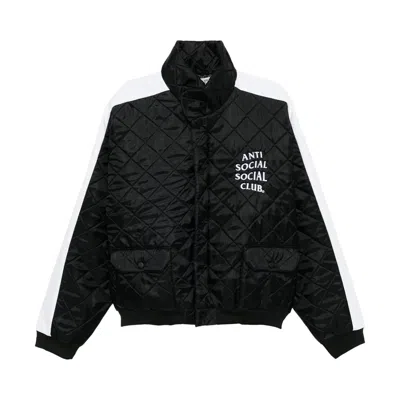 Pre-owned Anti Social Social Club Get Weird Mechanics Jacket 'black/white' | Men's Size Xxl