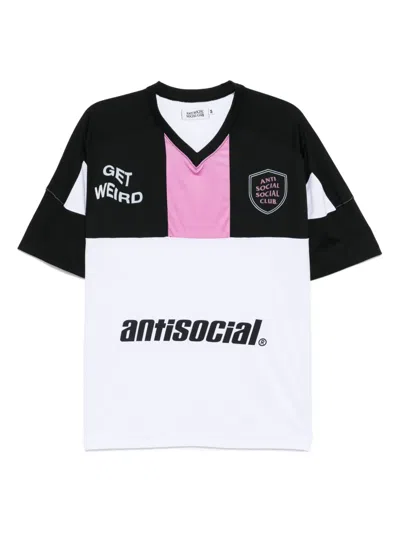 Anti Social Social Club Get Weird Soccer T-shirt In Multi