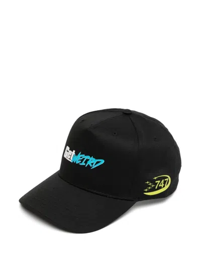 Anti Social Social Club Get Weird Sponsor Cap In Black