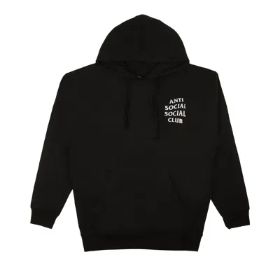 Pre-owned Anti Social Social Club Glitter Blinded Hoodie 'black' | Men's Size L