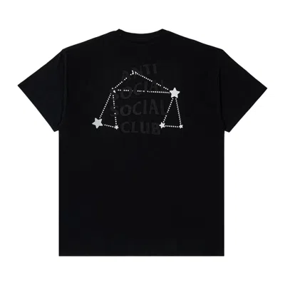 Pre-owned Anti Social Social Club Goat Exclusive  Libra Tee | Black | Men's Size S