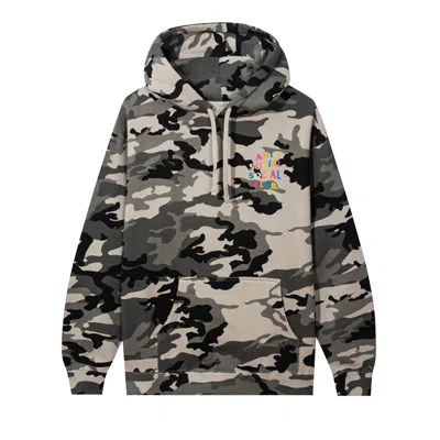 Pre-owned Anti Social Social Club Goodbye Forever Camo Hoodie 'camo' In Multi-color