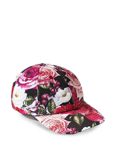Anti Social Social Club Guard Down Floral-print Baseball Cap In Neutral