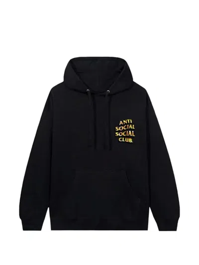 Anti Social Social Club Hidden Message 8.0 Hoodie In Black
