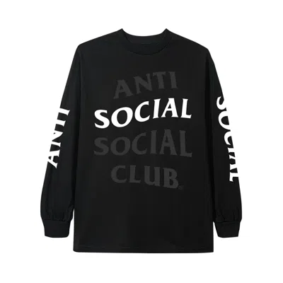 Pre-owned Anti Social Social Club Highlight Long-sleeve T-shirt 'black' | Men's Size S