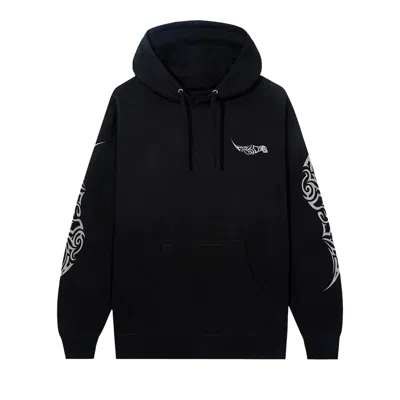 Pre-owned Anti Social Social Club I Get Into It Tie Dye Hoodie 'black'
