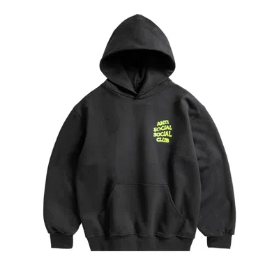 Pre-owned Anti Social Social Club I Glow In The Dark Hoodie 'black' | Men's Size S