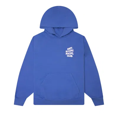Pre-owned Anti Social Social Club I Glow In The Dark Hoodie 'purple' | Men's Size Xxl