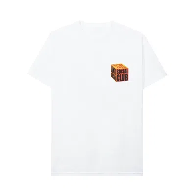 Pre-owned Anti Social Social Club I Wish I Was Wrong Tee 'white' | Men's Size Xl