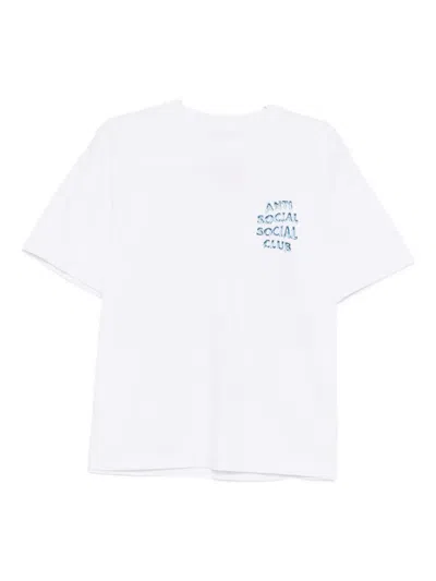 Anti Social Social Club Ice Mind Game T-shirt In White