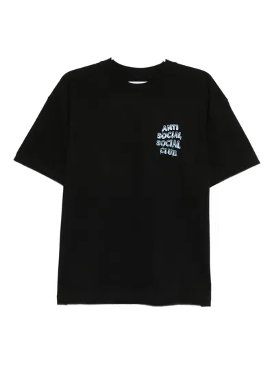 Anti Social Social Club Icy Mind Game T-shirt In Black