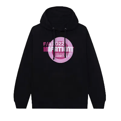 Pre-owned Anti Social Social Club Impatient Hoodie 'black'
