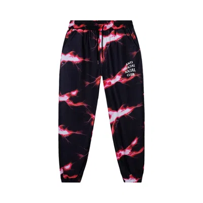 Pre-owned Anti Social Social Club Insulating Capacity Sweatpants 'multicolor' In Multi-color