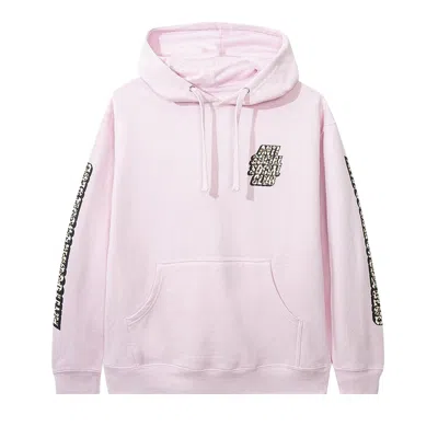 Pre-owned Anti Social Social Club Kitten Hoodie 'pink' | Men's Size M