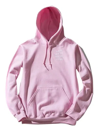 Anti Social Social Club Kkoch Hoodie In Pink