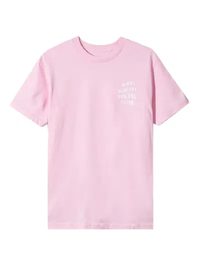 Anti Social Social Club Kkoch T-shirt In Pink