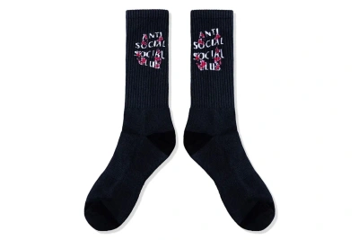 Pre-owned Anti Social Social Club Kkotch Socks Black